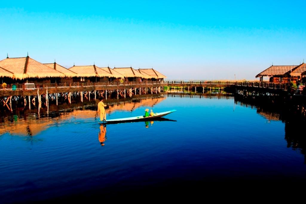 منتجع سكاي ليك إنلي Inle Lake المظهر الخارجي الصورة
